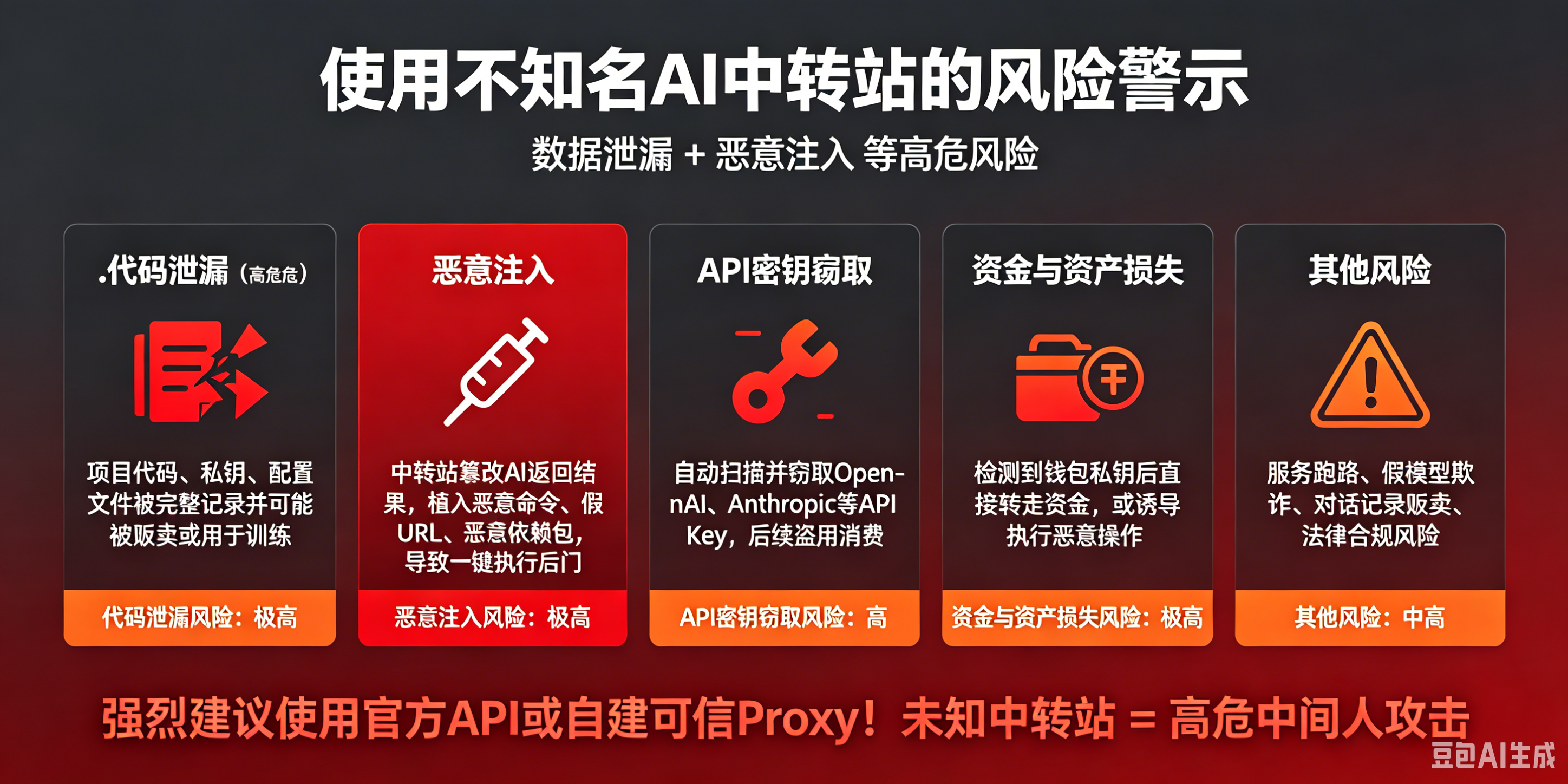 便宜的AI中转站你还敢用吗？
