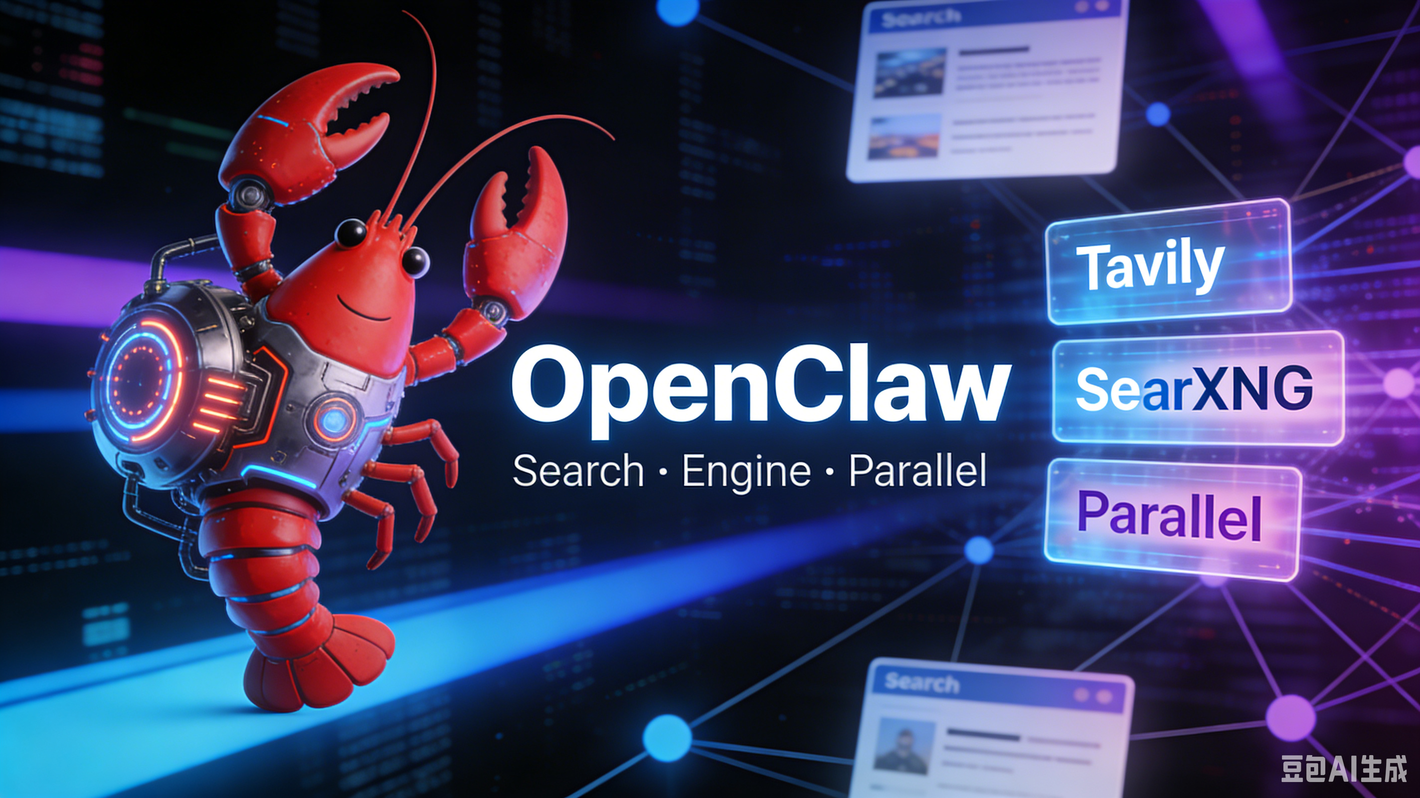 OpenClaw 搜索引擎大横评：从免费到付费，哪个最适合你的龙虾？